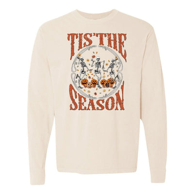 Monogramed 'Tis The Season Skeletons' Long Sleeve T-Shirt - United Monograms