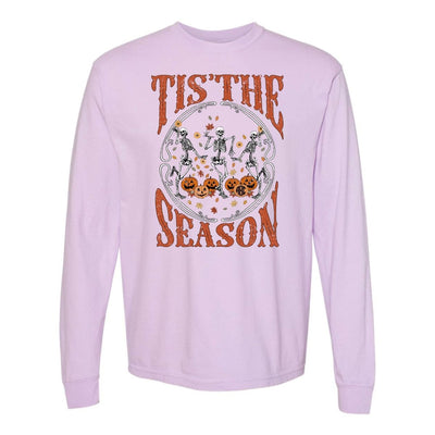Monogramed 'Tis The Season Skeletons' Long Sleeve T-Shirt - United Monograms