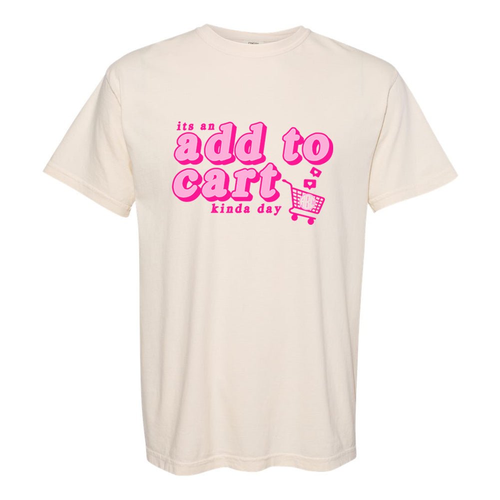 Monogrammed 'Add To Cart' T-Shirt - United Monograms