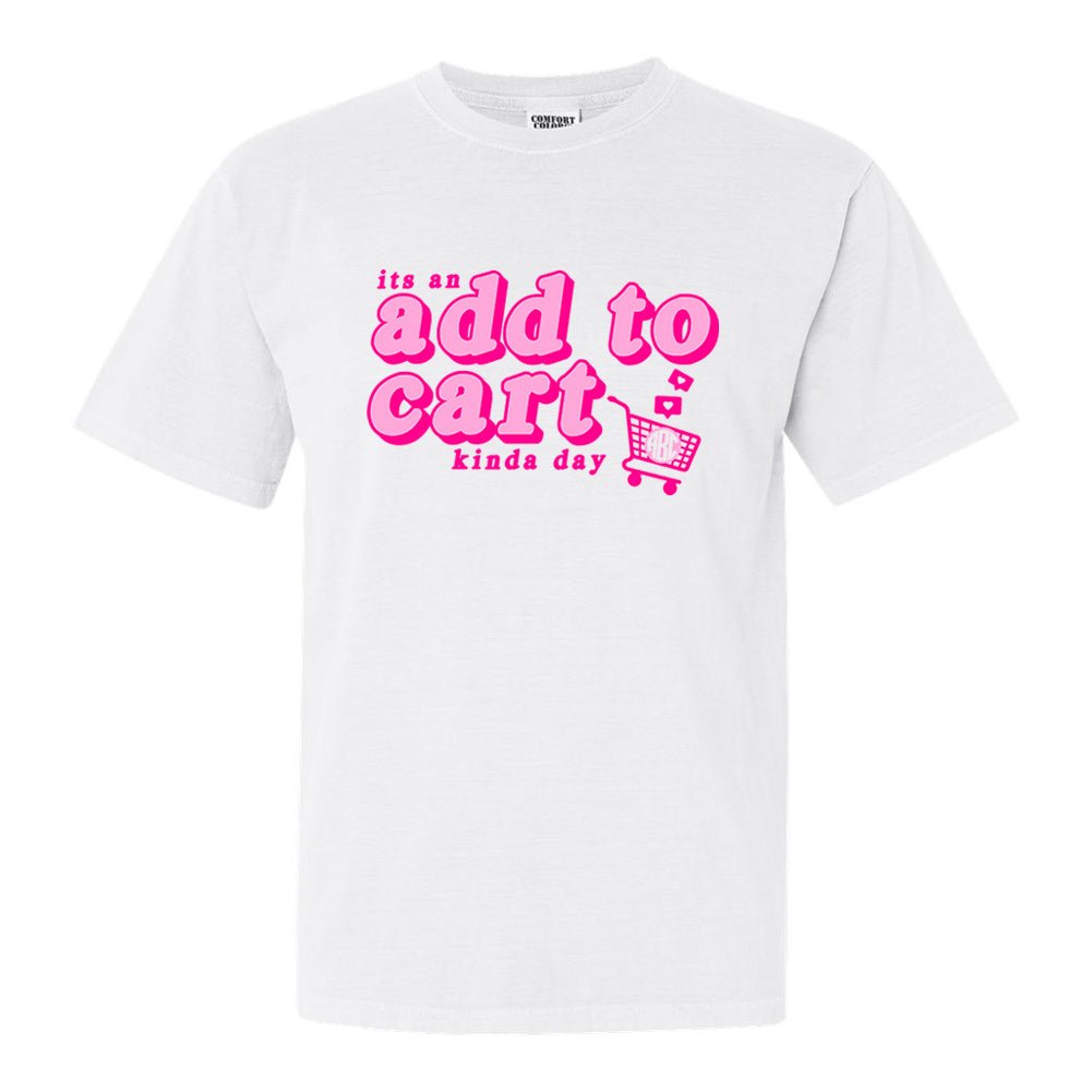Monogrammed 'Add To Cart' T-Shirt - United Monograms