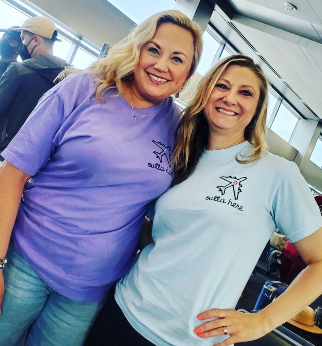 Monogrammed Airplane 'Outta Here' T-Shirt - United Monograms