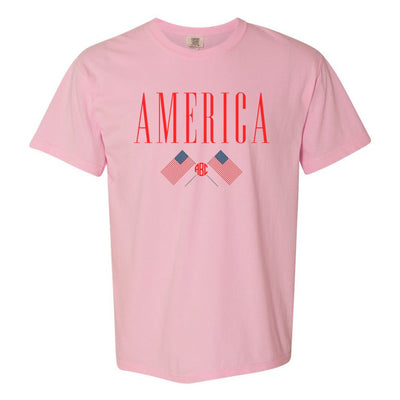 Monogrammed 'America' T-Shirt - United Monograms