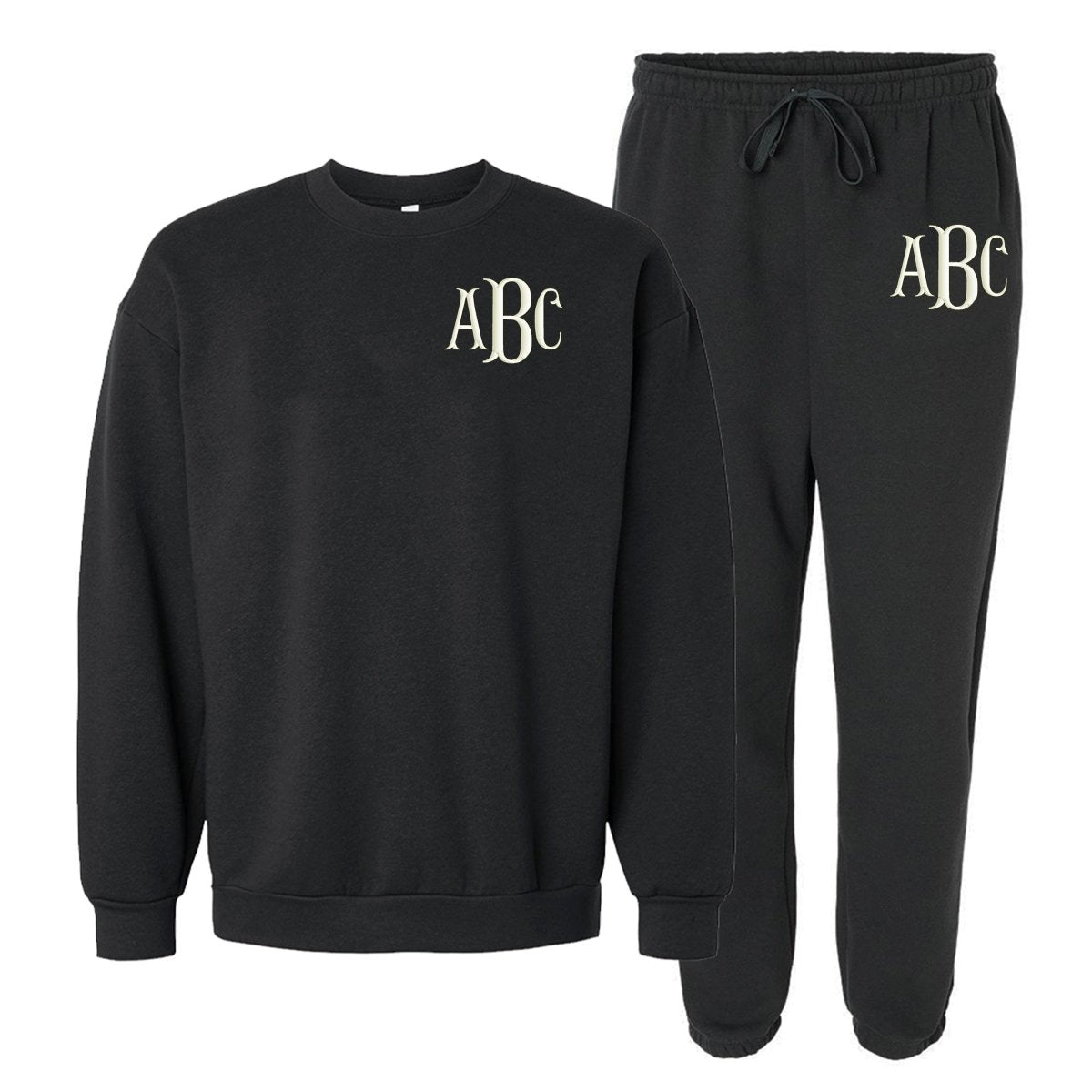 Monogrammed American Apparel Crewneck Set - United Monograms
