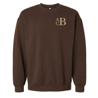 Monogrammed American Apparel Crewneck Sweatshirt - United Monograms