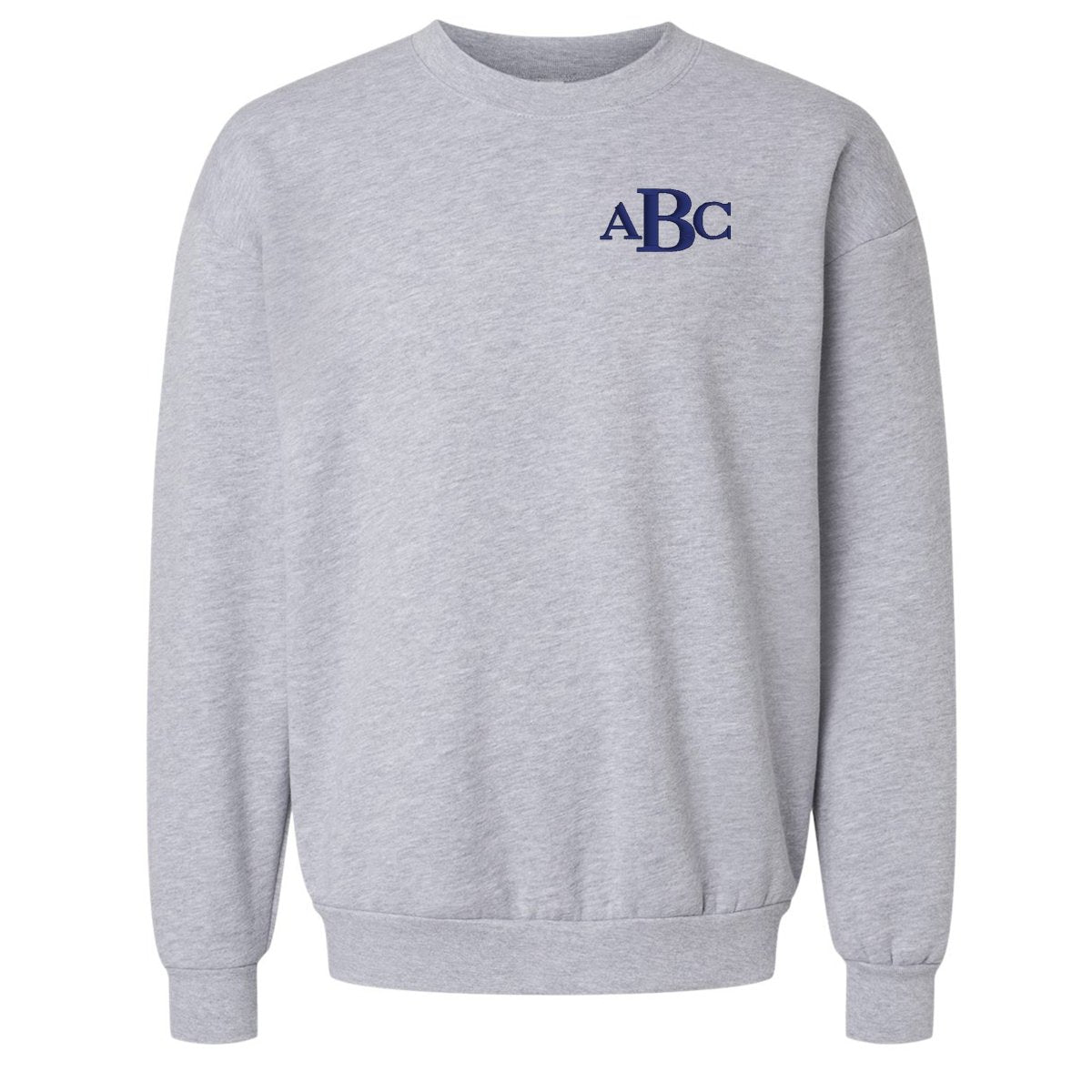 Monogrammed American Apparel Crewneck Sweatshirt - United Monograms