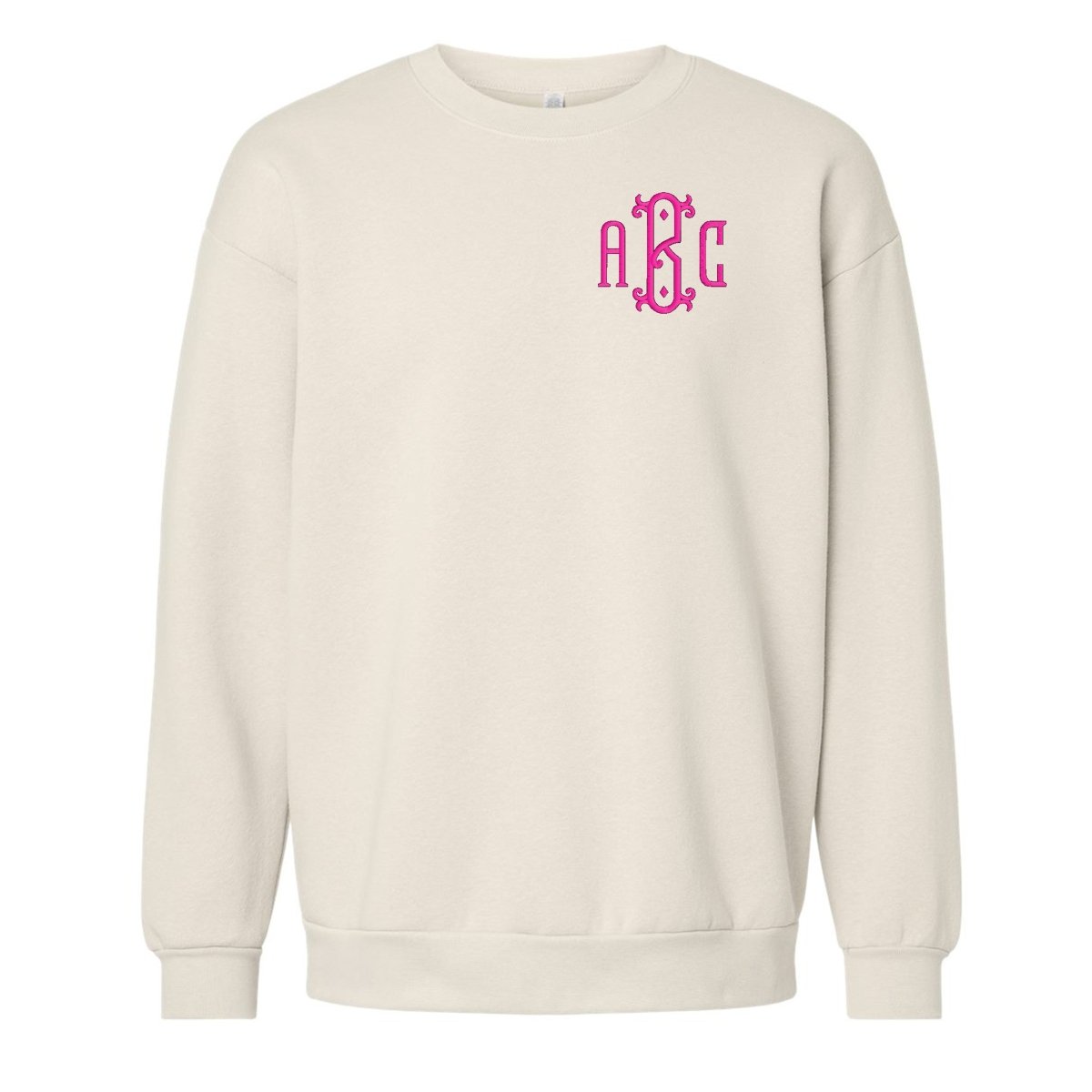 Monogrammed American Apparel Crewneck Sweatshirt - United Monograms