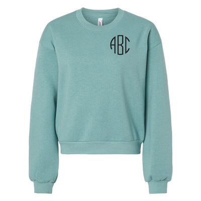 Monogrammed American Apparel Cropped Sweatshirt - United Monograms