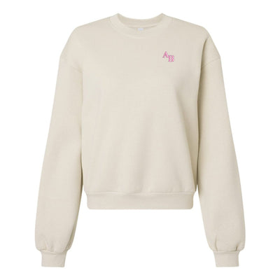 Monogrammed American Apparel Cropped Sweatshirt - United Monograms