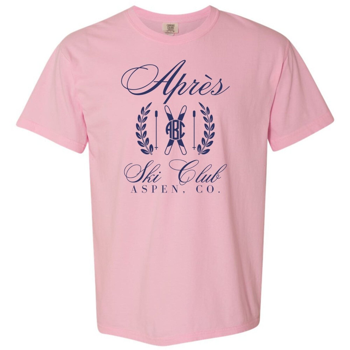 Monogrammed 'Apres Ski Club' T-Shirt - United Monograms
