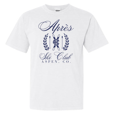 Monogrammed 'Apres Ski Club' T-Shirt - United Monograms