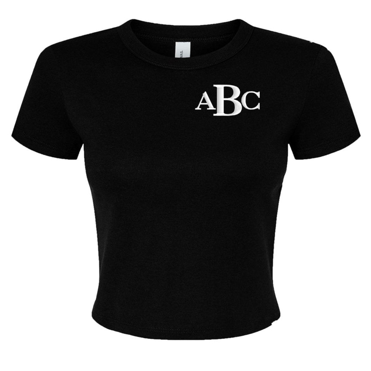 Monogrammed Baby Tee - United Monograms