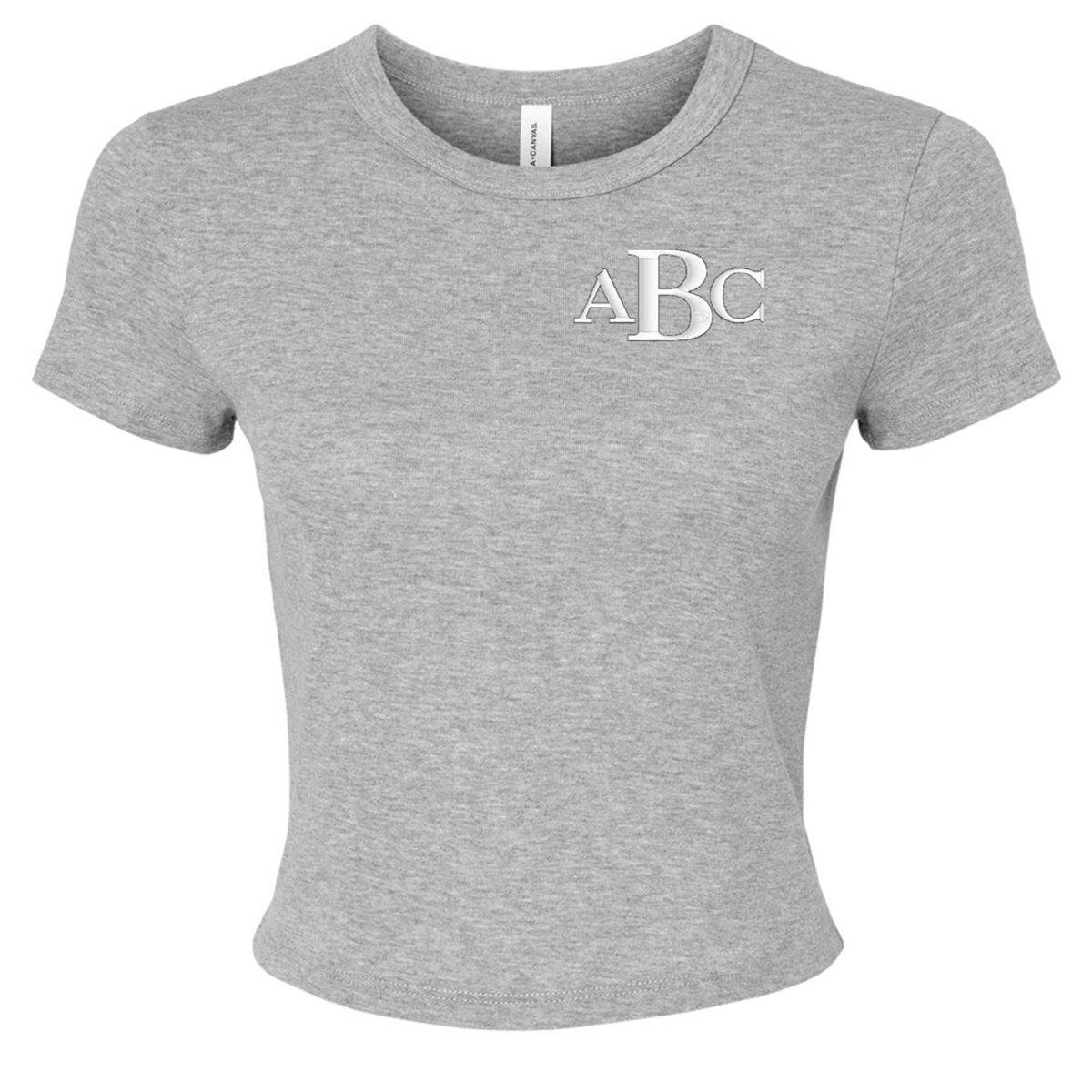 Monogrammed Baby Tee - United Monograms