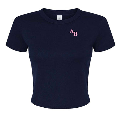 Monogrammed Baby Tee - United Monograms