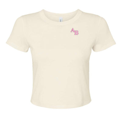 Monogrammed Baby Tee - United Monograms