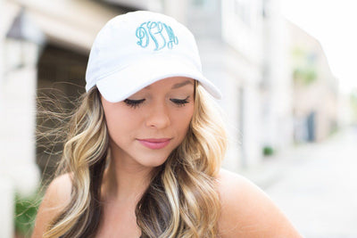 Monogrammed Baseball Hat - United Monograms