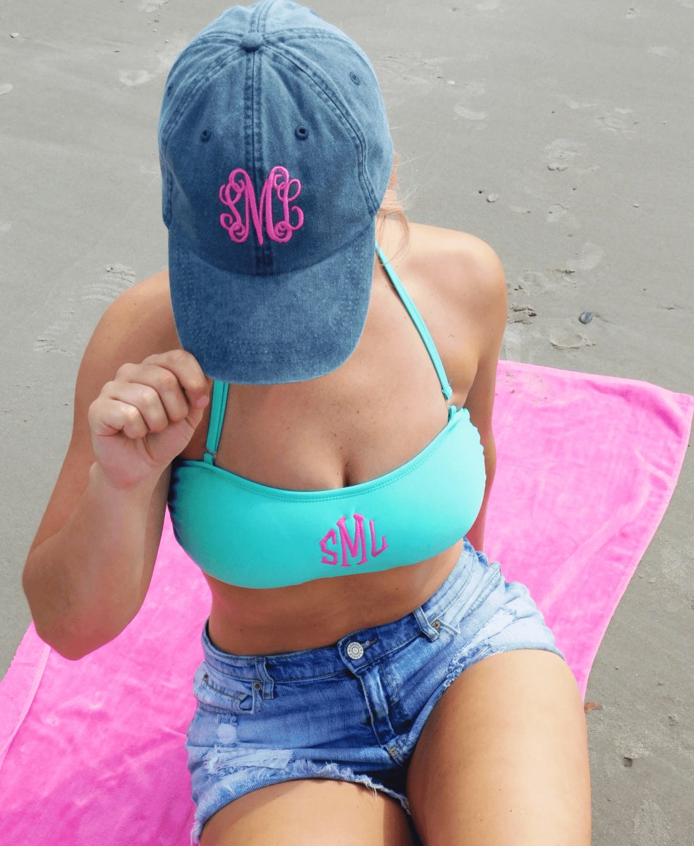 Monogrammed Baseball Hat - United Monograms