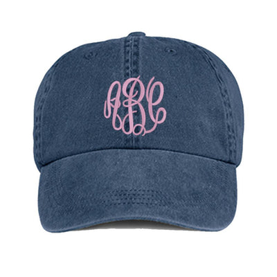 Monogrammed Baseball Hat - United Monograms