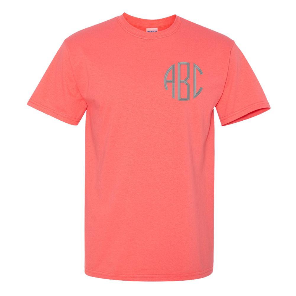 Monogrammed Basic T-Shirt – United Monograms