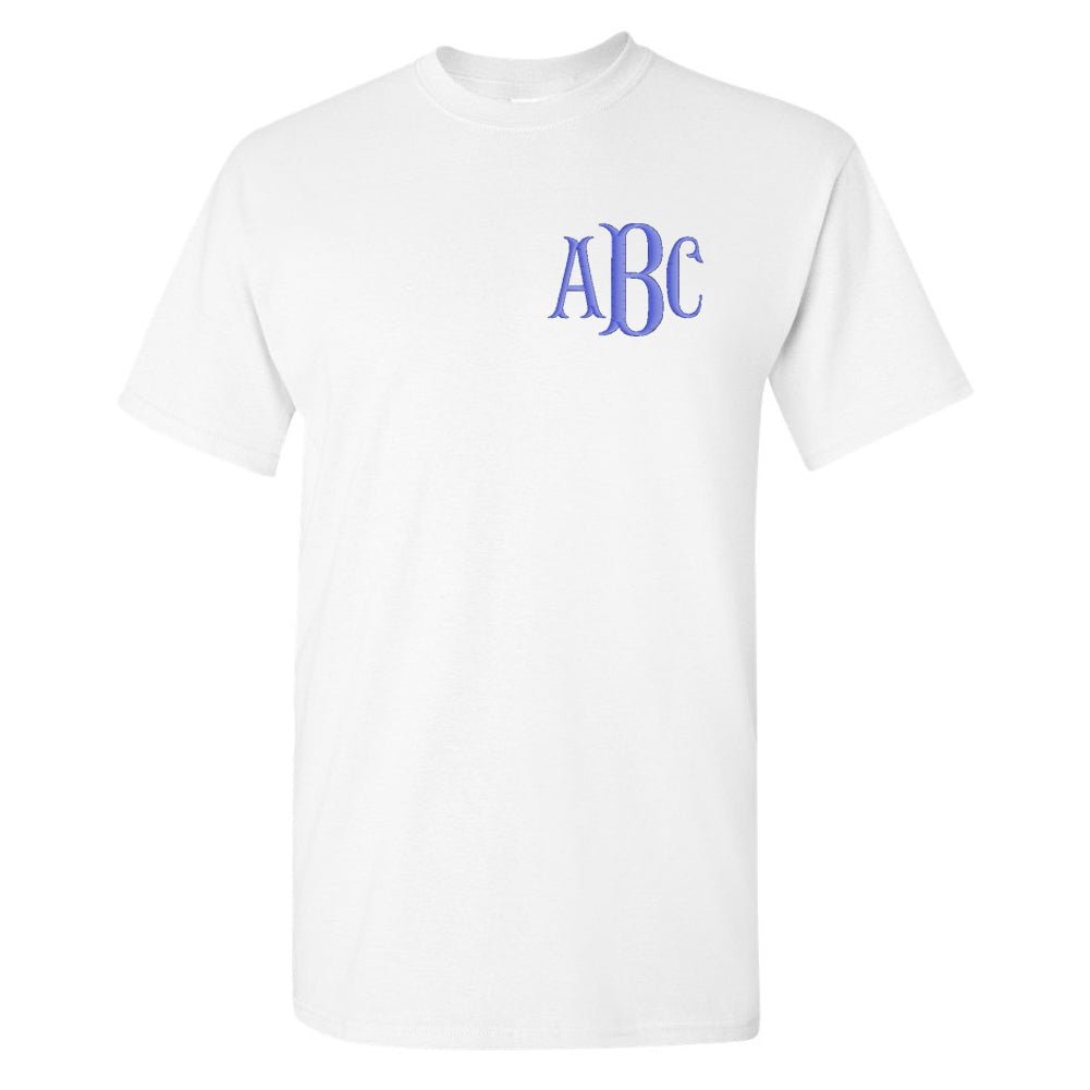 Monogrammed Basic T-Shirt – United Monograms