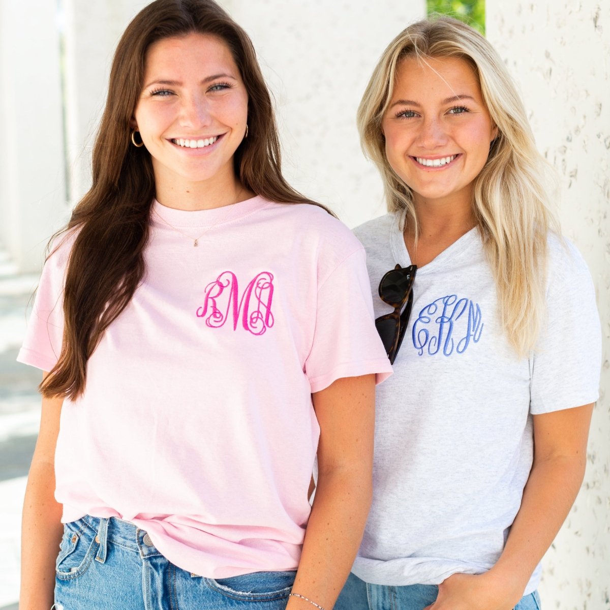 Monogrammed Basic T-Shirt - United Monograms