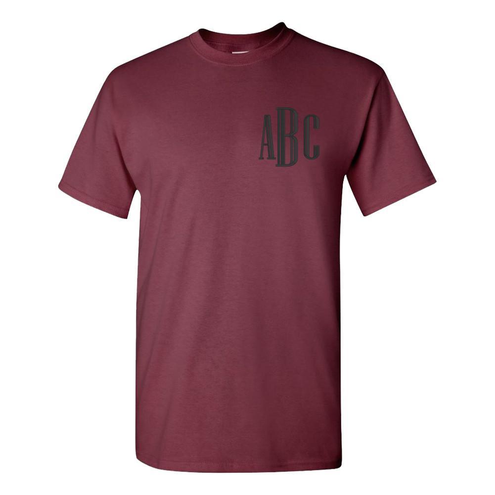 Monogrammed Basic T-Shirt – United Monograms