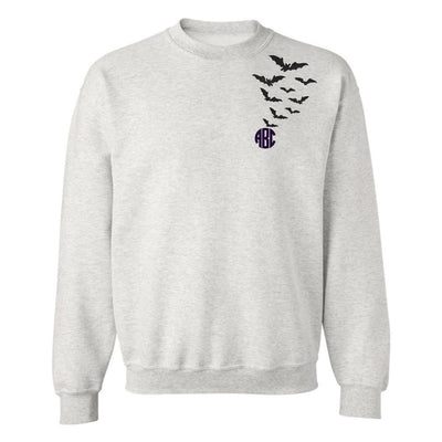 Monogrammed 'Bats' Crewneck Sweatshirt - United Monograms