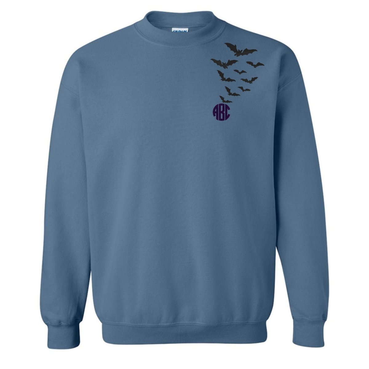 Monogrammed 'Bats' Crewneck Sweatshirt - United Monograms