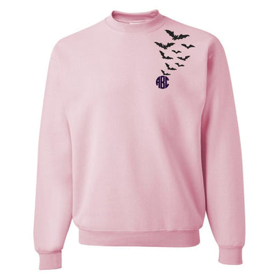 Monogrammed 'Bats' Crewneck Sweatshirt - United Monograms