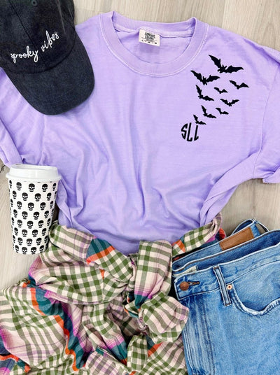 Monogrammed 'Bats' T-Shirt - United Monograms