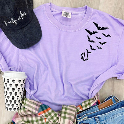 Monogrammed 'Bats' T-Shirt - United Monograms
