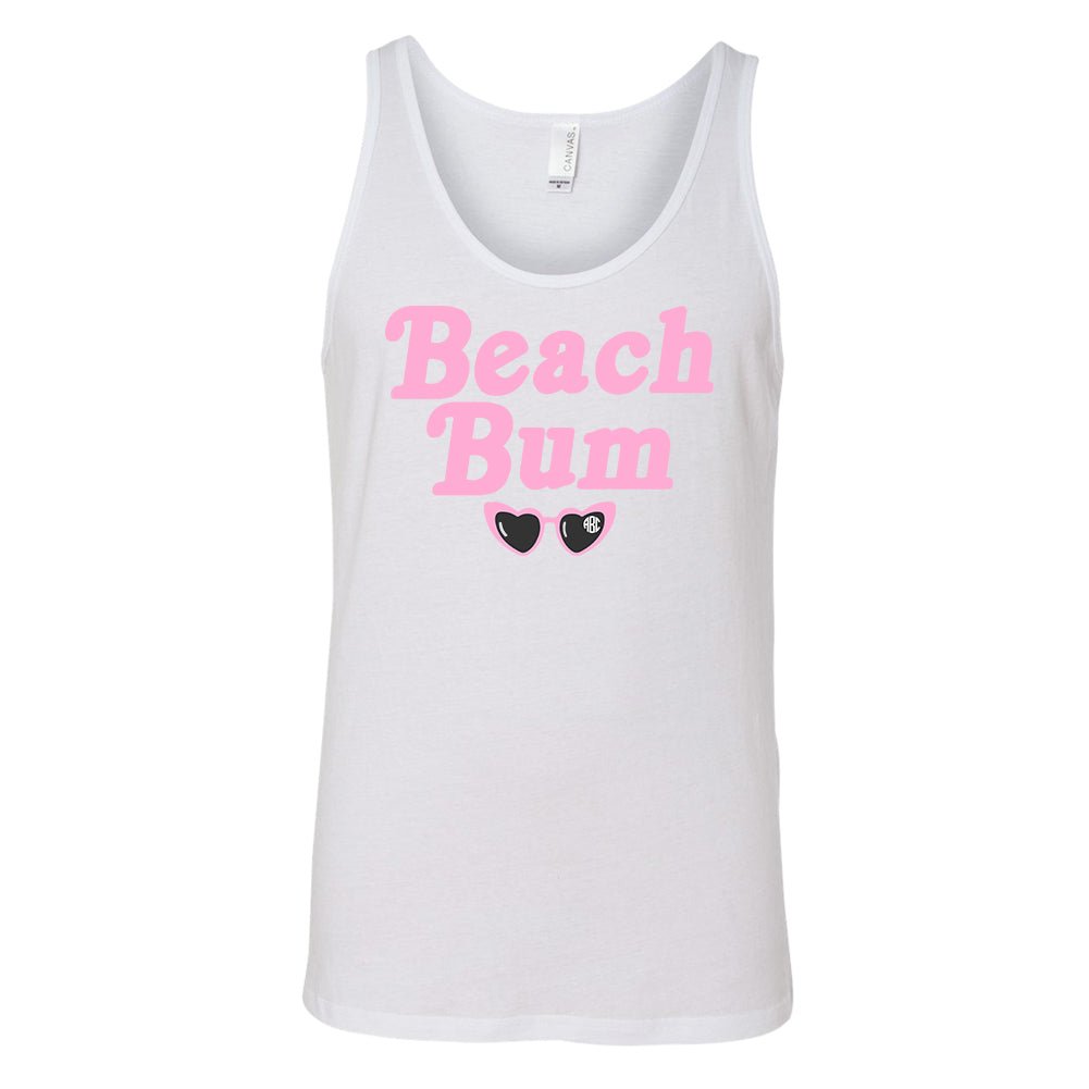 Monogrammed 'Beach Bum' Premium Tank Top - United Monograms