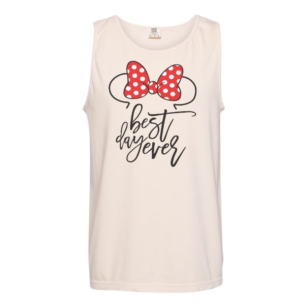 Monogrammed 'Best Day Ever' Tank Top - United Monograms