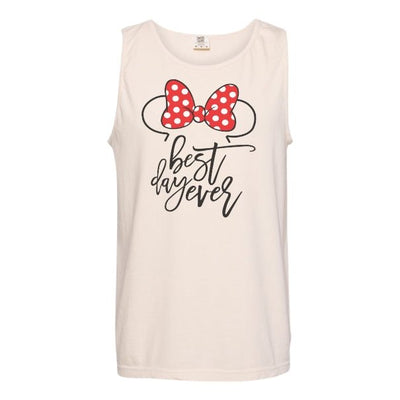 Monogrammed 'Best Day Ever' Tank Top - United Monograms