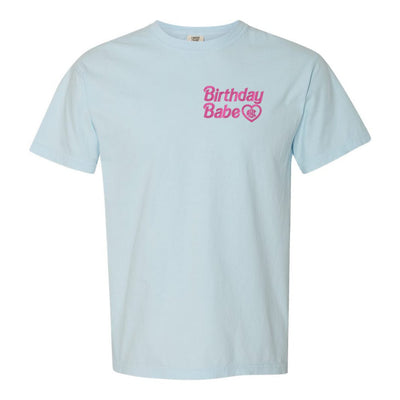 Monogrammed Birthday Babe Comfort Colors T-Shirt - United Monograms