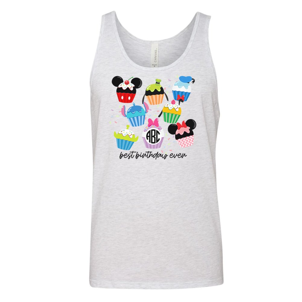 Monogrammed 'Birthday Magic' Premium Tank Top - United Monograms