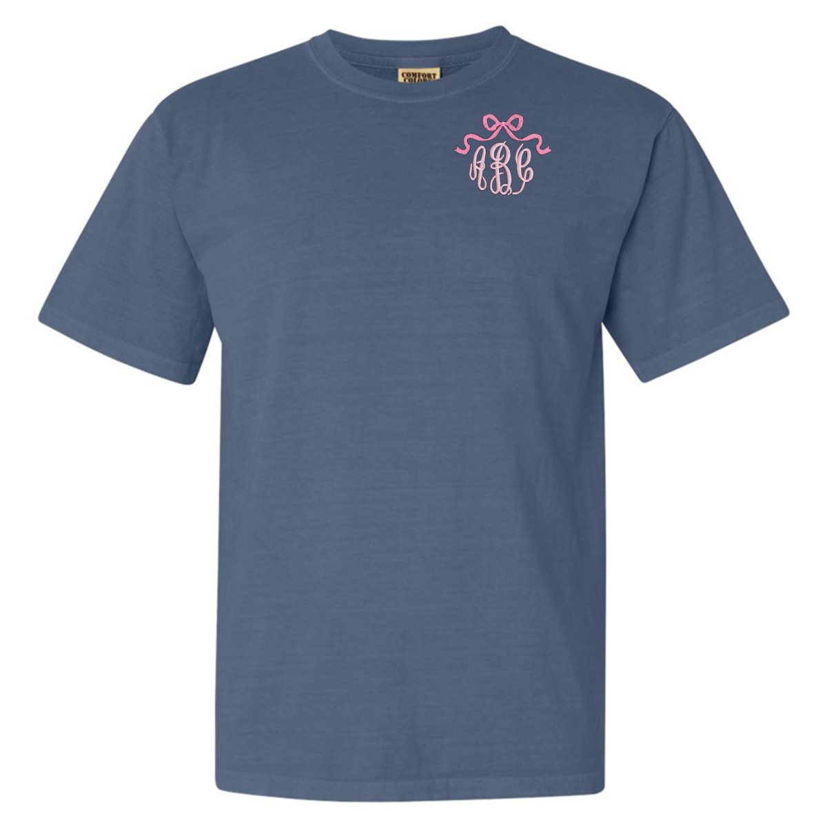 Monogrammed 'Bow' T-Shirt - United Monograms