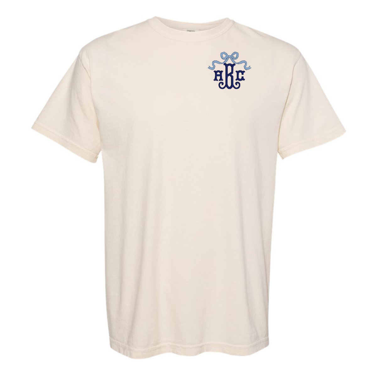 Monogrammed 'Bow' T-Shirt - United Monograms