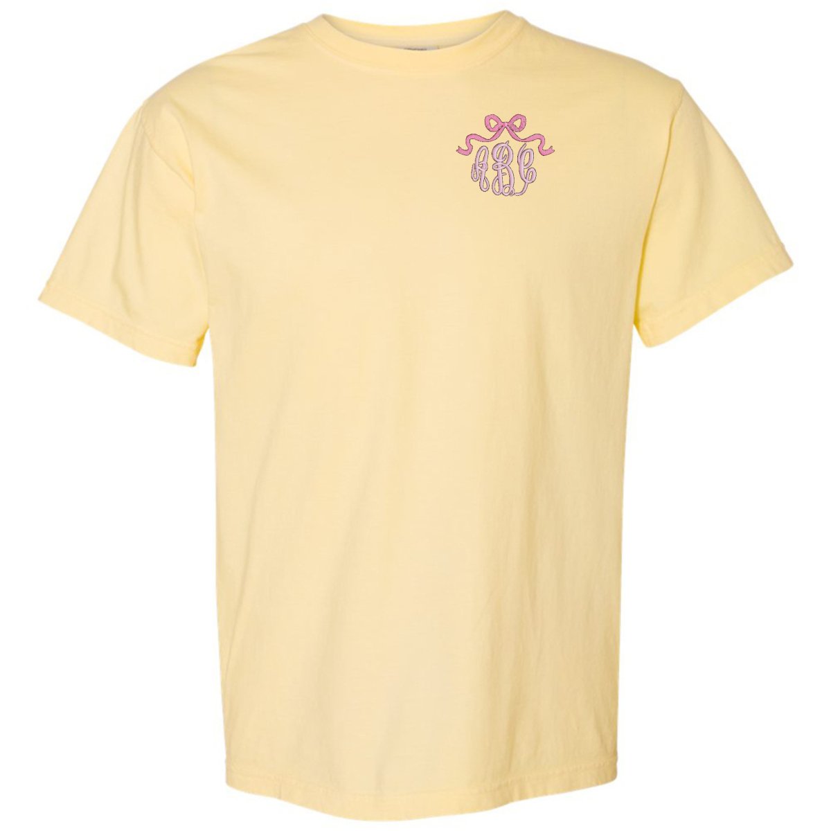 Monogrammed 'Bow' T-Shirt - United Monograms