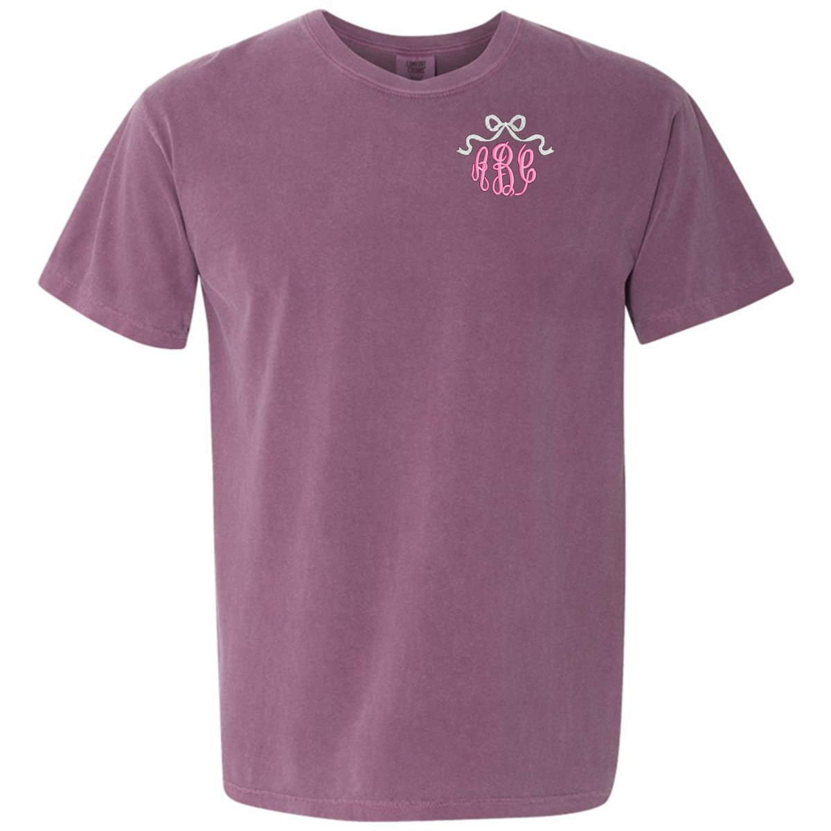 Monogrammed 'Bow' T-Shirt - United Monograms