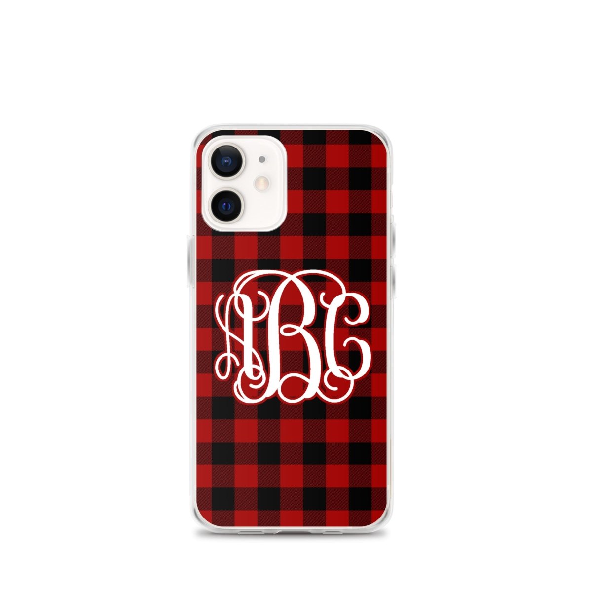 Monogrammed 'Buffalo Check' iPhone Case - United Monograms