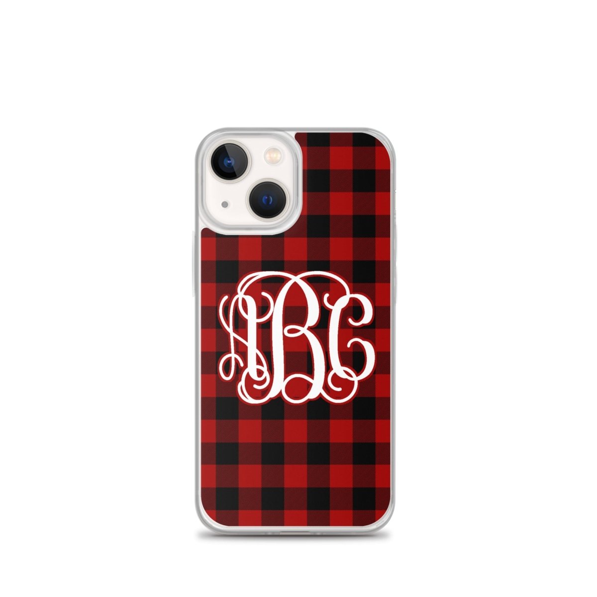 Monogrammed 'Buffalo Check' iPhone Case - United Monograms