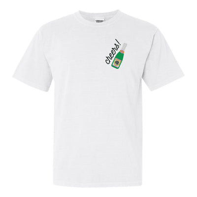 Monogrammed Champagne 'Cheers' T-Shirt - United Monograms