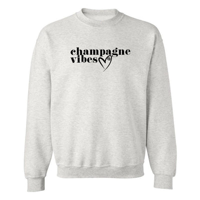 Monogrammed 'Champagne Vibes' Crewneck Sweatshirt - United Monograms