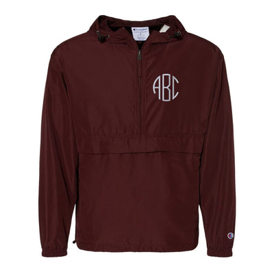 Monogrammed Champion Unlined Rain Jacket - United Monograms