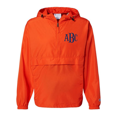 Monogrammed Champion Unlined Rain Jacket - United Monograms