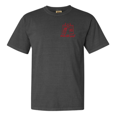 Monogrammed 'Chick Cheers' Tee - United Monograms