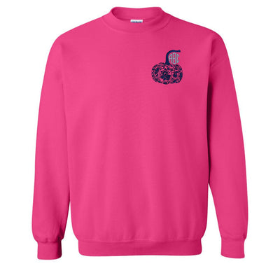Monogrammed 'Chinoiserie Pumpkin' Crewneck Sweatshirt - United Monograms