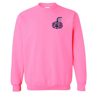 Monogrammed 'Chinoiserie Pumpkin' Crewneck Sweatshirt - United Monograms