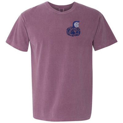 Monogrammed 'Chinoiserie Pumpkin' T-Shirt - United Monograms