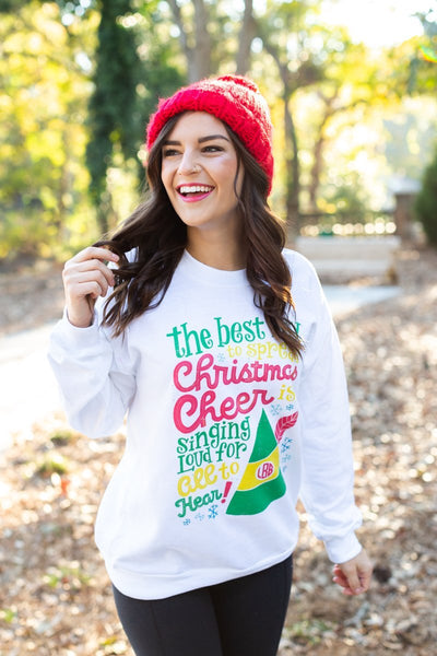 Monogrammed 'Christmas Cheer' Crewneck Sweatshirt - United Monograms